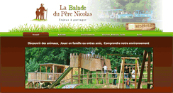 Desktop Screenshot of la-balade-du-pere-nicolas.com